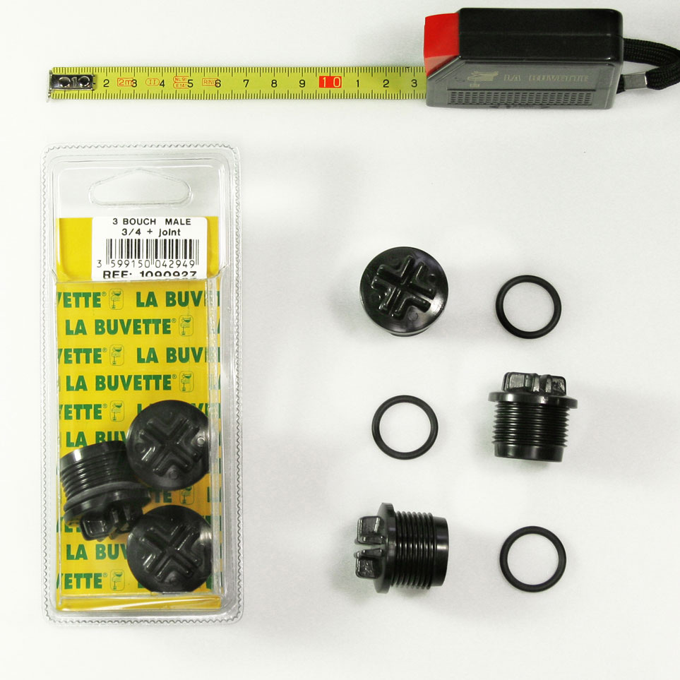 3 PLUG/WASHER 3/4 