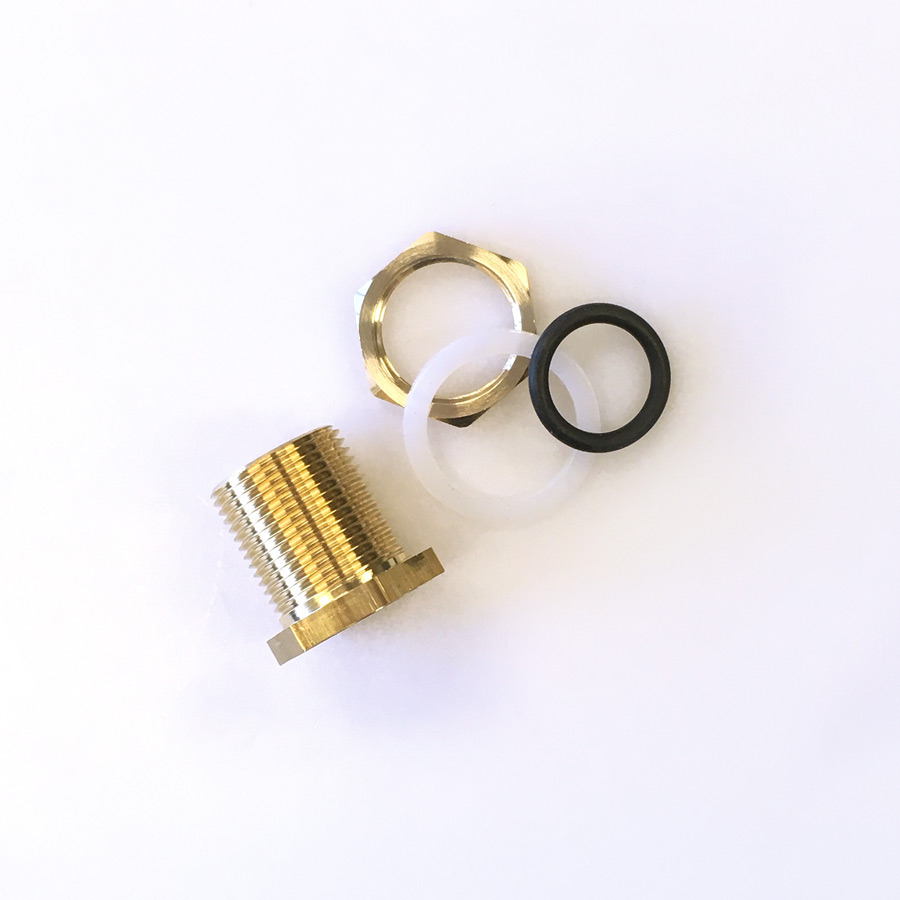 BRASS CONNECTION 1/2 MALE-FEMALE
